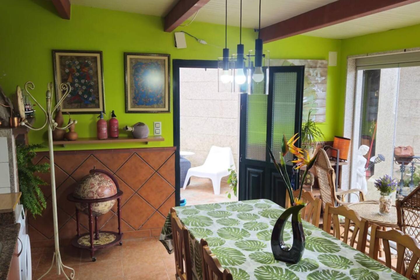 Casa Baja A La Playa Bueu Exterior foto